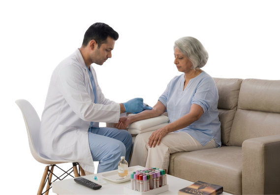 Book home sample collection for accurate lab testing