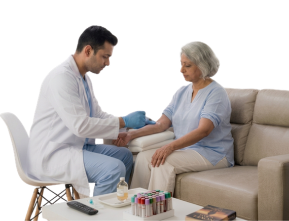 Home sample collection service for lab tests at doorstep